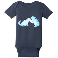 Best Friends Child With Dog Baby Bodysuit