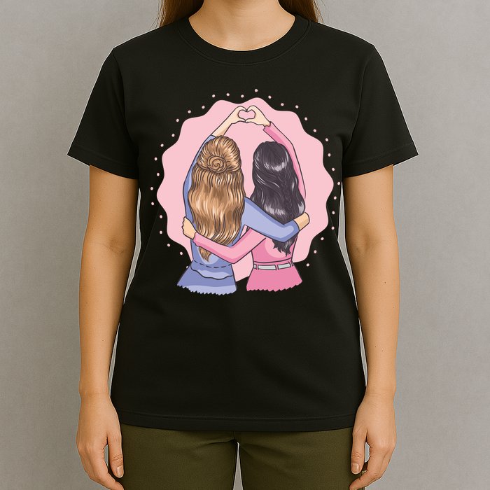 Best Friends Heart T-Shirt