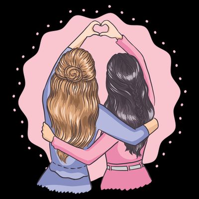 Best Friends Heart T-Shirt