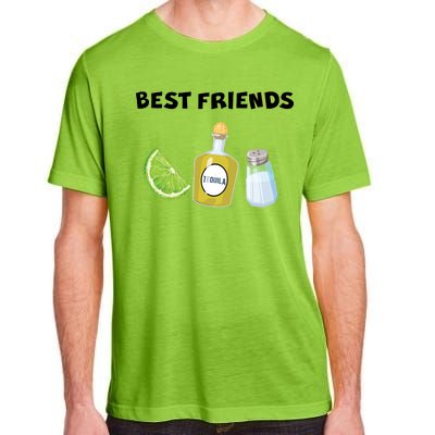 Best Friends Lime Tequila Salt Adult ChromaSoft Performance T-Shirt