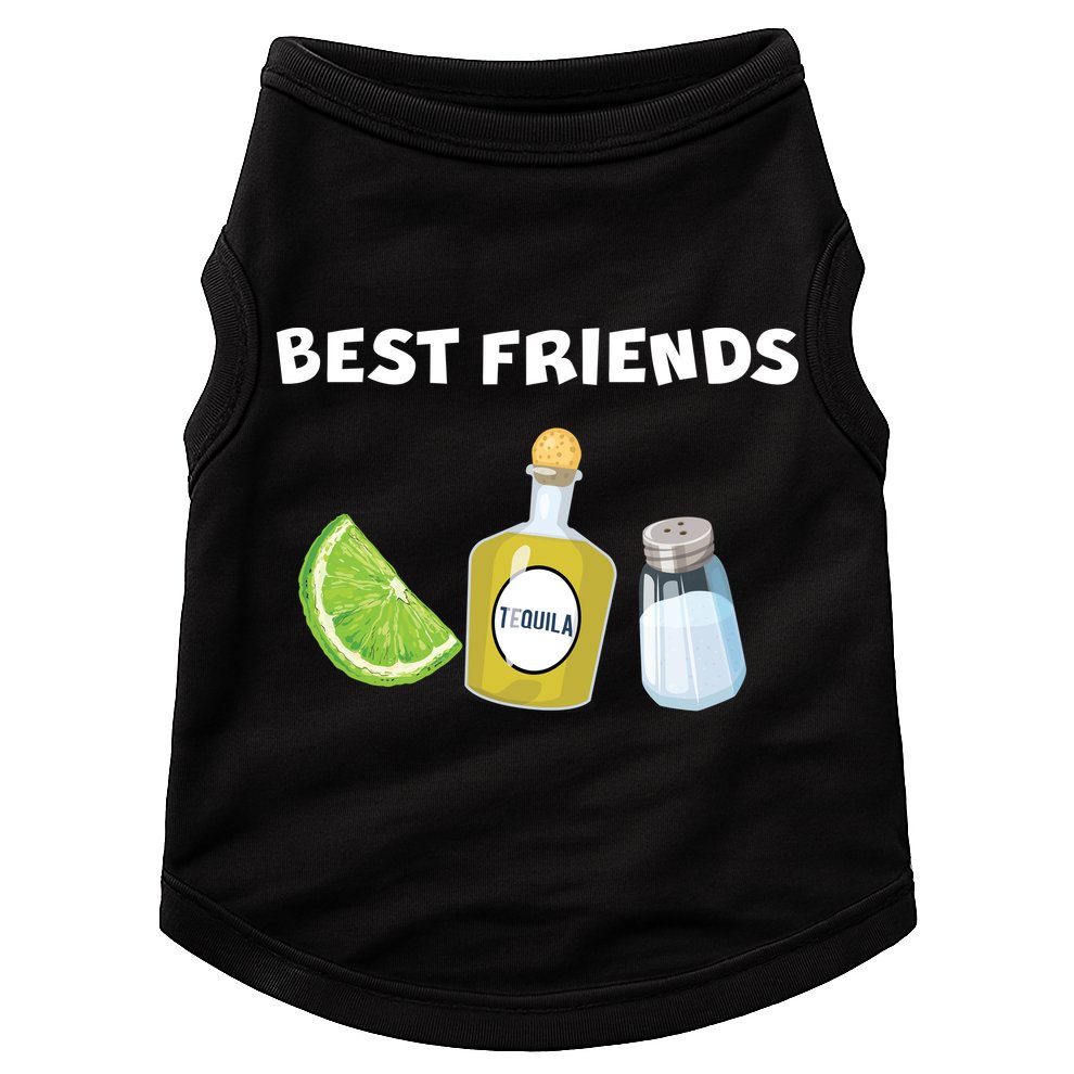 Best Friends Lime Tequila Salt Doggie Tank