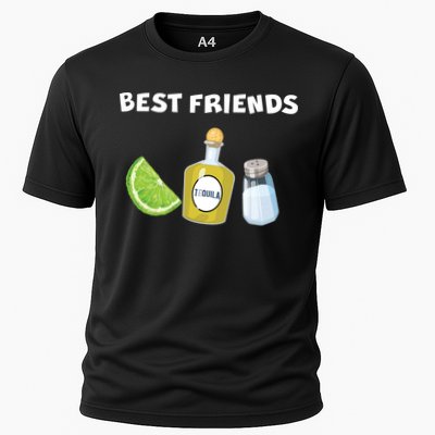 Best Friends Lime Tequila Salt Performance Shirt