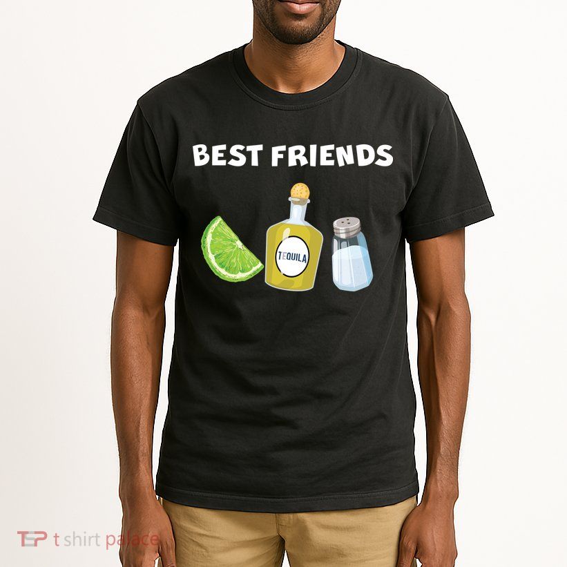 Best Friends Lime Tequila Salt Tall T-Shirt