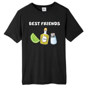 Best Friends Lime Tequila Salt Tall Fusion ChromaSoft Performance T-Shirt