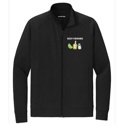 Best Friends Lime Tequila Salt Stretch Full-Zip Cadet Jacket