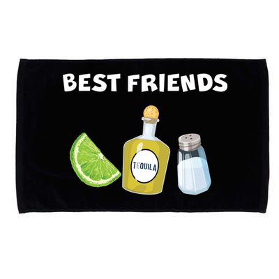 Best Friends Lime Tequila Salt Microfiber Hand Towel