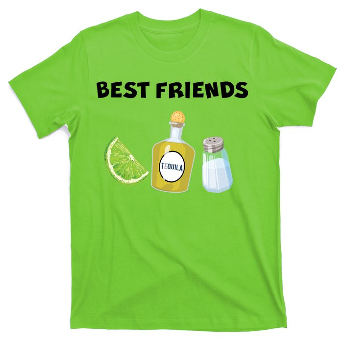 Best Friends Lime Tequila Salt T-Shirt