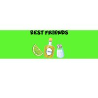 Best Friends Lime Tequila Salt Bumper Sticker