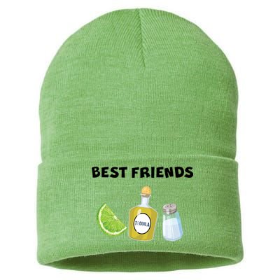 Best Friends Lime Tequila Salt Sustainable Knit Beanie