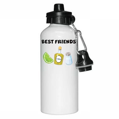 Best Friends Lime Tequila Salt Aluminum Water Bottle