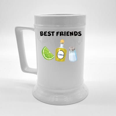 Best Friends Lime Tequila Salt Beer Stein