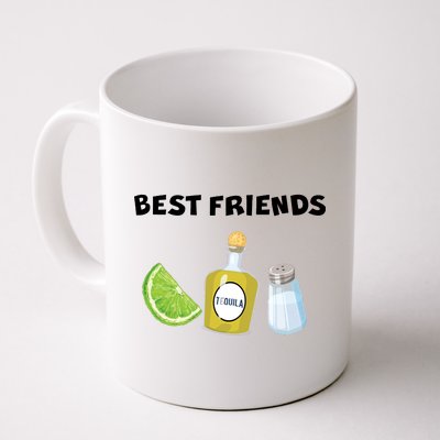 Best Friends Lime Tequila Salt Coffee Mug