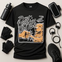 Best Golden Dad Ever Cooling Performance Crew T-Shirt