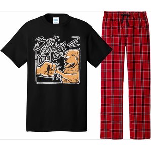 Best Golden Dad Ever Pajama Set