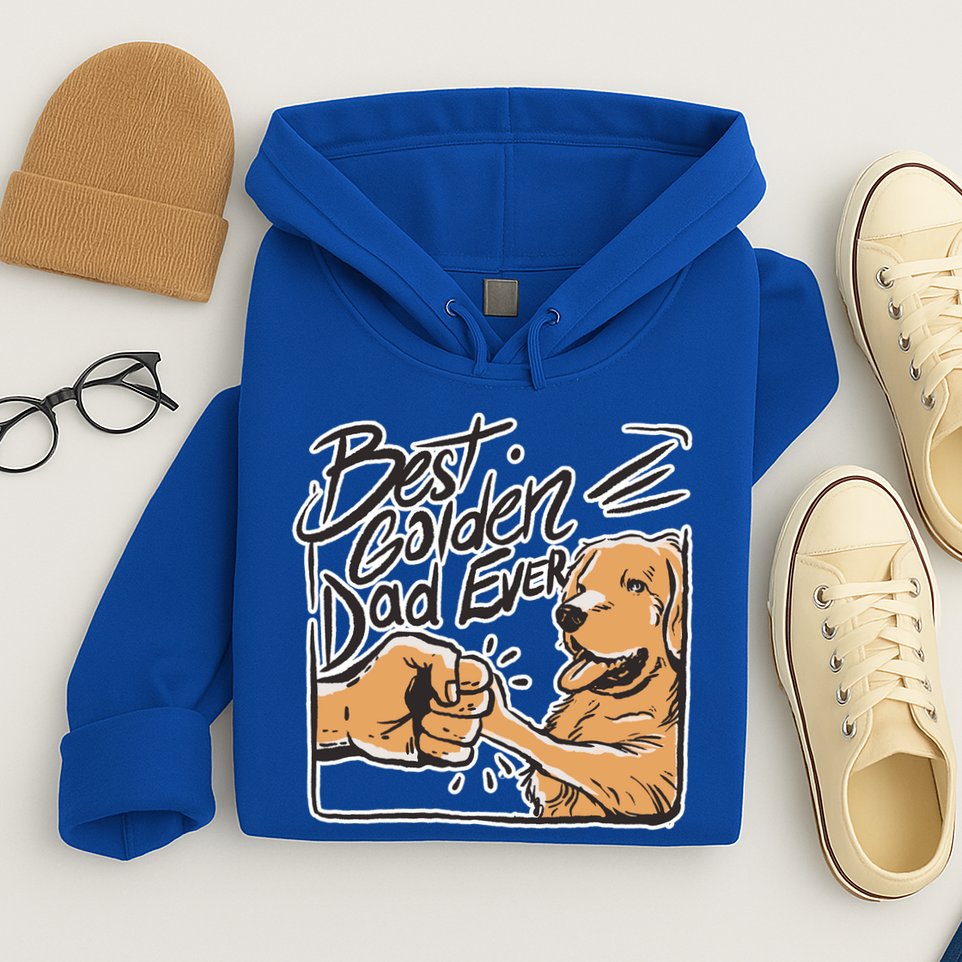 Best Golden Dad Ever Hoodie