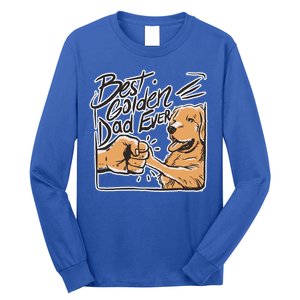 Best Golden Dad Ever Long Sleeve Shirt