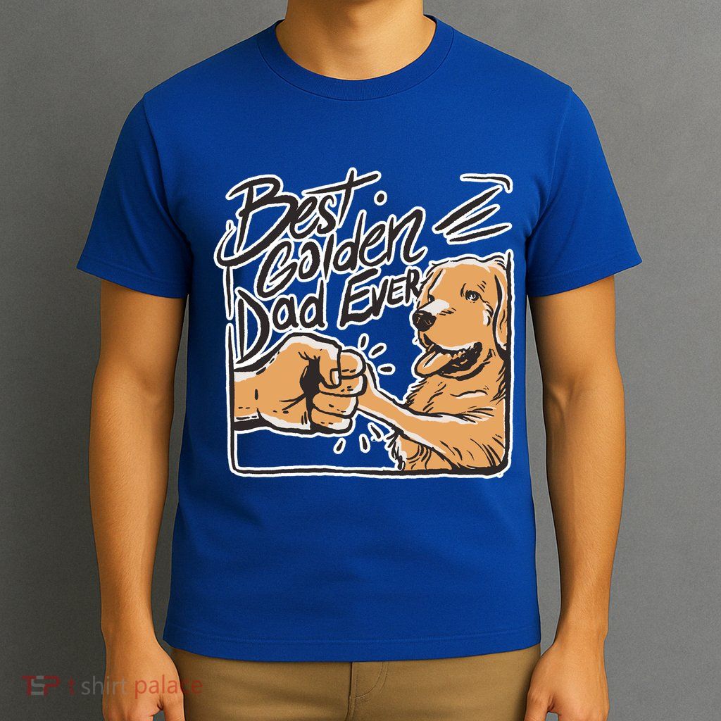 Best Golden Dad Ever T-Shirt