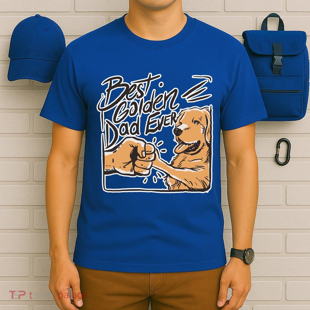 Best Golden Dad Ever T-Shirt