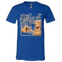 Best Golden Dad Ever V-Neck T-Shirt