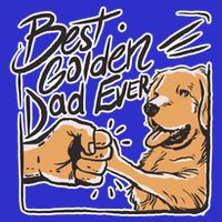 Best Golden Dad Ever Button