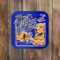 Best Golden Dad Ever Coaster