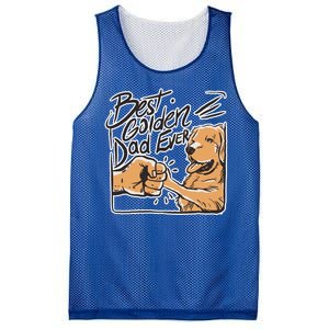 Best Golden Dad Ever Mesh Reversible Basketball Jersey Tank