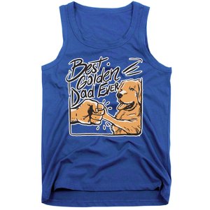 Best Golden Dad Ever Tank Top