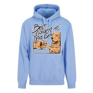 Best Golden Dad Ever Unisex Surf Hoodie