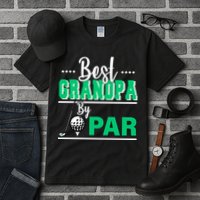 Best Grandpa By Par Tall T-Shirt
