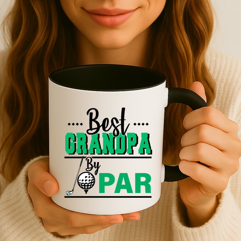 Best Grandpa By Par Mug