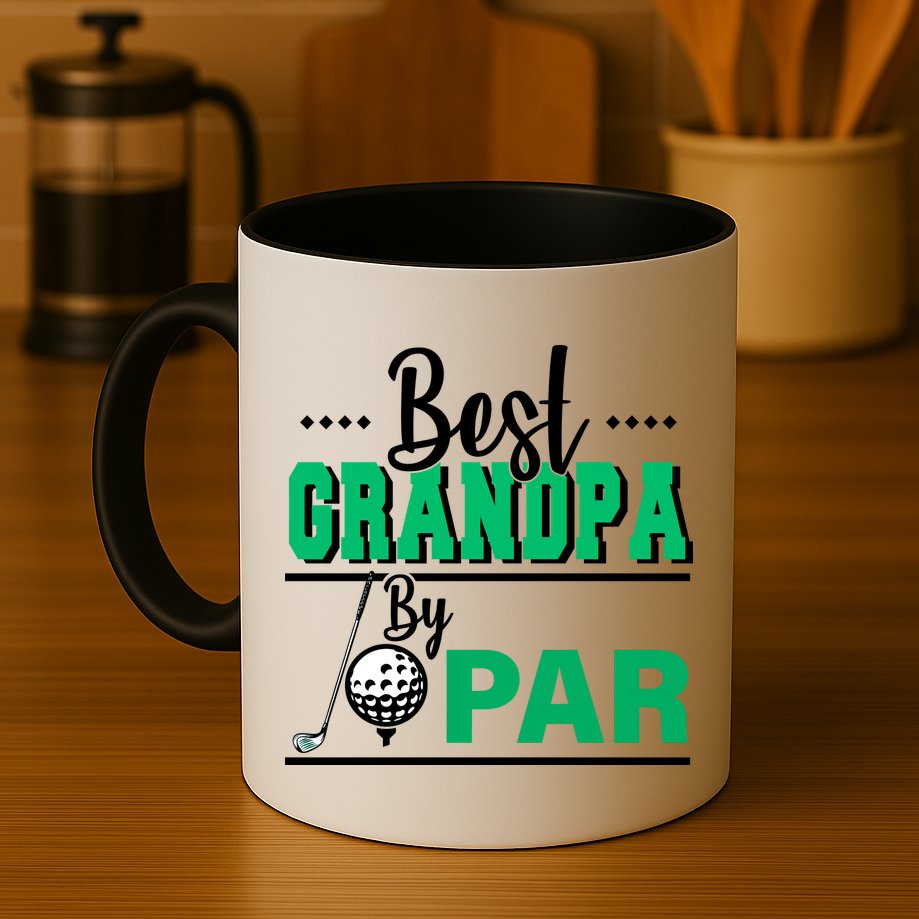 Best Grandpa By Par Mug