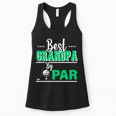 Best Grandpa By Par Womens Tank Top