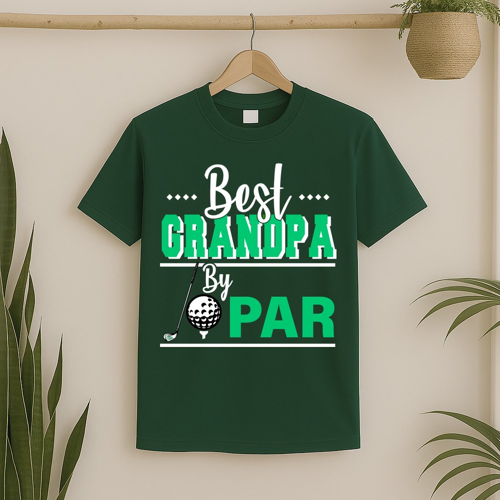 Best Grandpa By Par T-Shirt