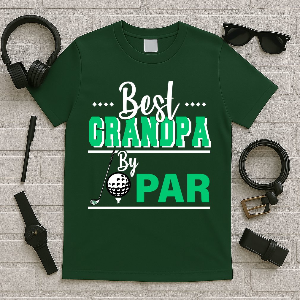Best Grandpa By Par T-Shirt