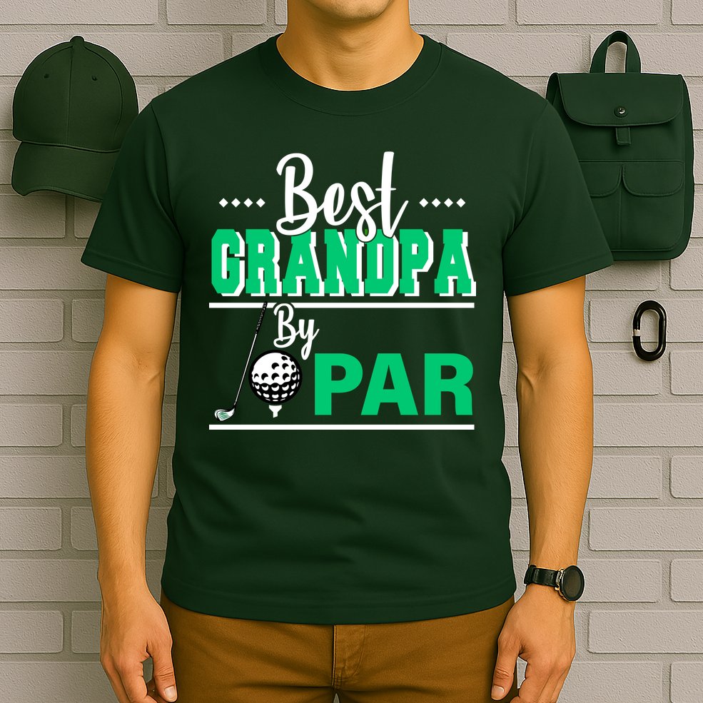 Best Grandpa By Par T-Shirt