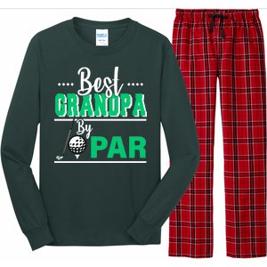 Best Grandpa By Par Long Sleeve Pajama Set