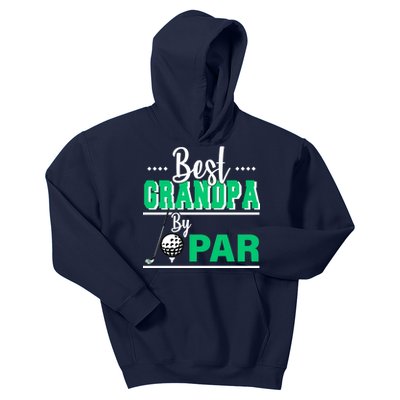 Best Grandpa By Par Kids Hoodie