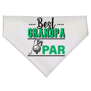 Best Grandpa By Par USA-Made Doggie Bandana