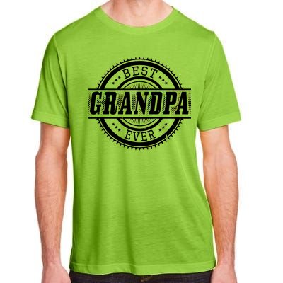 Best Grandpa Ever Adult ChromaSoft Performance T-Shirt