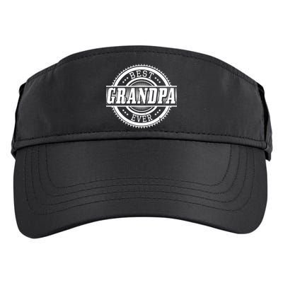 Best Grandpa Ever Adult Drive Performance Visor