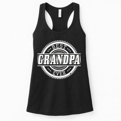 Best Grandpa Ever Womens Tank Top