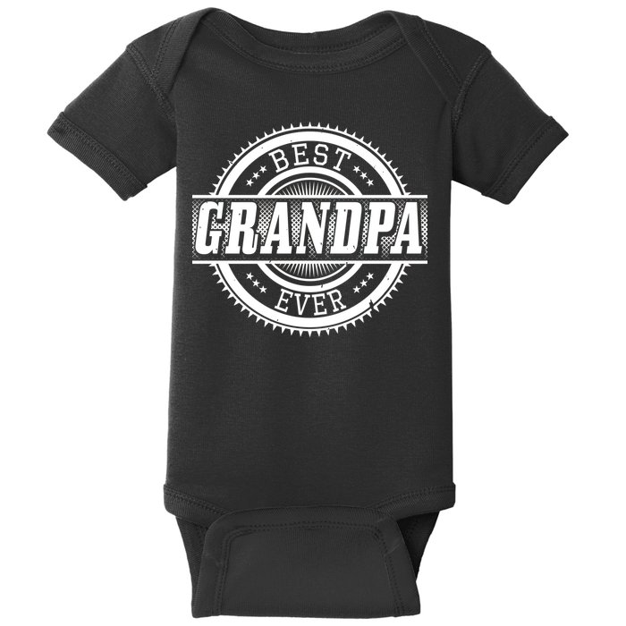 Best Grandpa Ever Baby Bodysuit