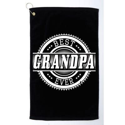 Best Grandpa Ever Golf Towel