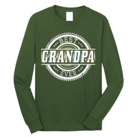 Best Grandpa Ever Long Sleeve Shirt