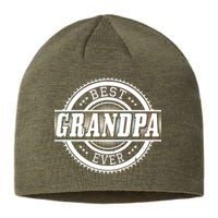 Best Grandpa Ever Sustainable Beanie