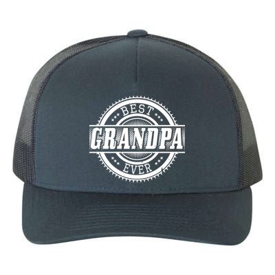 Best Grandpa Ever Yupoong Adult 5-Panel Trucker Hat