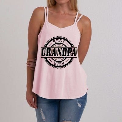 Best Grandpa Ever Women's Strappy Tank