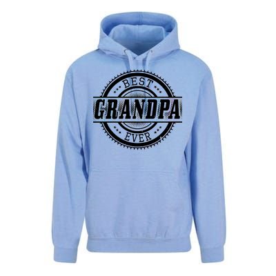 Best Grandpa Ever Unisex Surf Hoodie