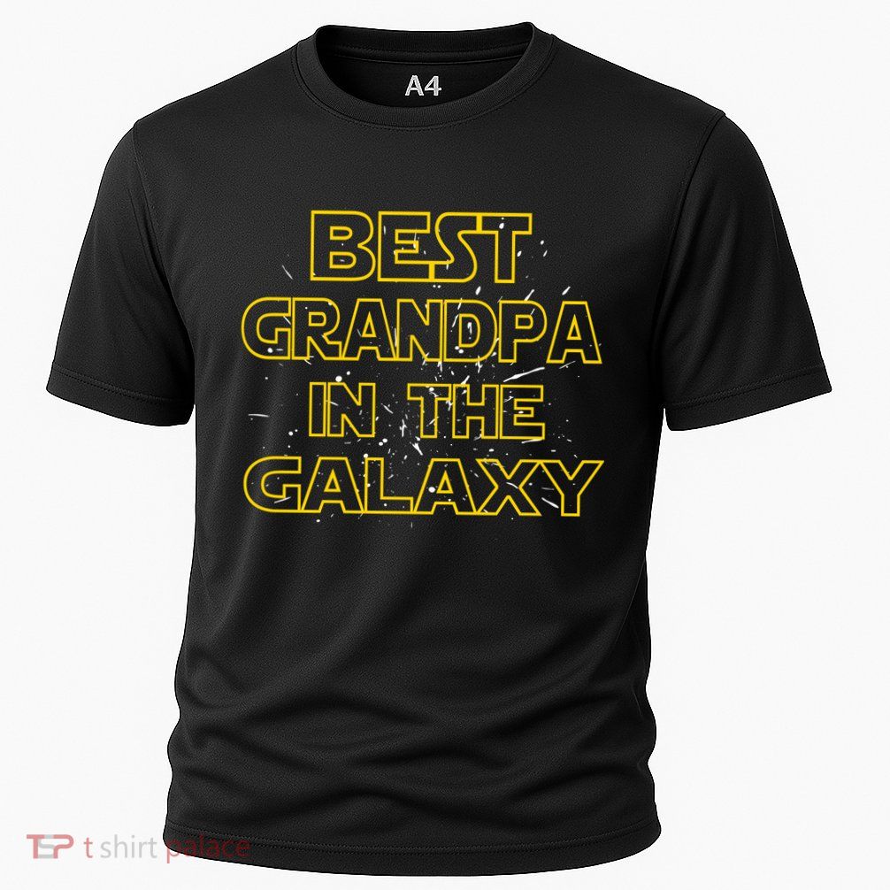 Best Grandpa In The Galaxy Performance Shirt