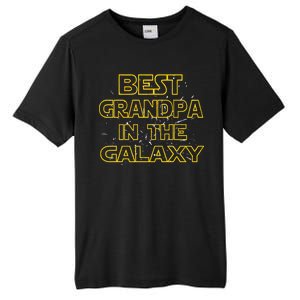 Best Grandpa In The Galaxy Tall Fusion ChromaSoft Performance T-Shirt